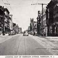 Postcard: Harrison Avenue, Harrison, NJ