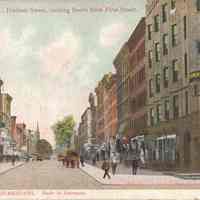 Postcard: Hudson Street, Hoboken, NJ