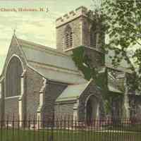 Color Postcard: Holy Innocents Church, Hoboken, NJ