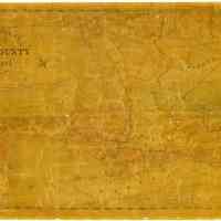 Topographical Map of Hudson County, New Jersey from Actual Surveys. Clerk & Bacot, City Surveyors & Engineers, Jersey City, 1854.