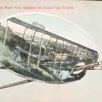 Postcard: Trolley, Jersey City, NJ