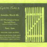          Gate Sale 009
   