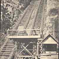 Postcard: Wagon Elevator, Weehawken, NJ,