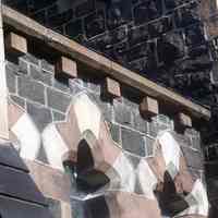          28: lateral view of corbels, east facade
   