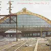 Postcard: Pennsylvania RR, Jersey City, NJ