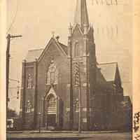 Postcard: Zion German Ev. Lutheran Church, Jersey City, NJ