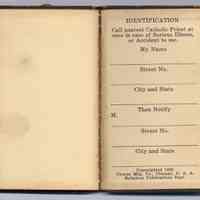          inside back cover; imprint, 1925
   