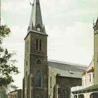 Postcard: Holy Family Catholic Church, Union Hill, NJ