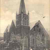 Postcard: Linden Avenue M.E. Church, Jersey City, NJ