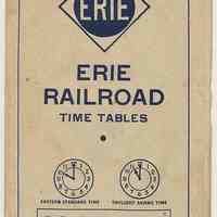 Timetable: Erie R.R., 6 timetables, N.Y. & Port Jervis, et al., eff. Apr. 29, 1951.