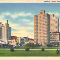 Postcard: Medical Center, Jersey City, NJ