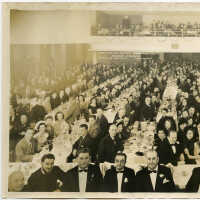          B+W group photo of Testimonial Dinner Tendered to Edward J. Florio, Union Club, Hoboken, N.J., January 29, 1949. picture number 8
   