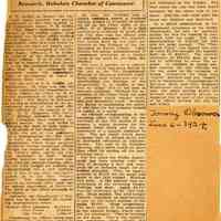 Digital images of Digital images of newsclippings of two part article about Patrick R. Griffin, Administrator, Hoboken, 1924.