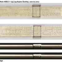 Slide rule model 4081-3 made by Keuffel & Esser Co, N.Y., n.d., ca. 1941.