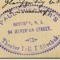          detail back: oval inkstamp
   