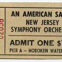          ticket stub
   