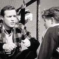 Digital image from digital video disk of film On the Waterfront, original from 1953-1954.