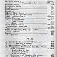          pg 192: index & [index to] Tables
   
