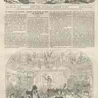 Article & illustrations on cricket & baseball matches in Hoboken, Harper