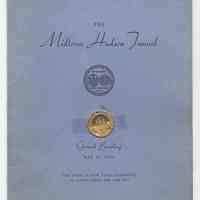 Program: The Midtown Hudson Tunnel. Ground Breaking. May 17, 1934. The Port of New York Authority.