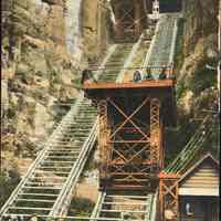 Postcard: Wagon Elevator, Weehawken, NJ,