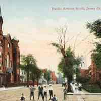 Postcard: Pacific Ave., Jersey City, NJ