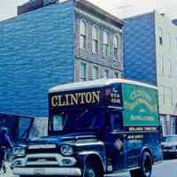          18 Clinton Moving truck; 610  - 612 Clinton Street addess on truck
   