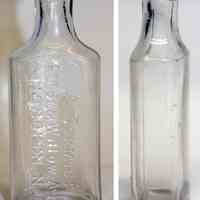 Bottle: A. Schmidt, 4th St. & Willow Ave., Hoboken, N.J. N.d., ca.1894-1901.