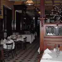 Digital image of the interior of Frankie & Johnny On the Waterfront Restaurant, Hoboken, Dec. 26, 2003.