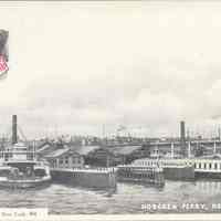 Postcard: Ferry, Hoboken, NJ