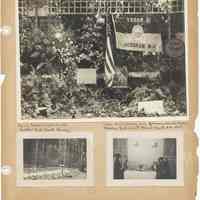          leaf 50 front: 3 photos, spring garden 1951, tea 1951
   