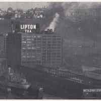          detail pg 10 aerial photo Lipton Tea circa 1940s
   