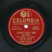Record, Sinatra: I Couldn
