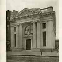 Photo illustrations, 2: First National Bank, Hoboken, N.J.; Kenneth M. Murchison, Architect; published in The American Architect, May 11, 1910.