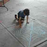 Digital images, 3, of family walkway activities, HHM, Hoboken, Sept. 22, 2007.