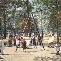 Postcard: Hudson County Park, Bayonne, NJ