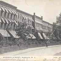 Postcard: Hudson Street, Hoboken, NJ