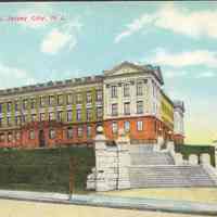 Postcard: Dickinson High School, Jersey City, NJ