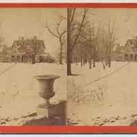 Stereoview: (Castle Point) Views of New York & Vicinity. G.W. Pach, Photo., 858 Broadway, N.Y. N.d., ca. 1871-1875.