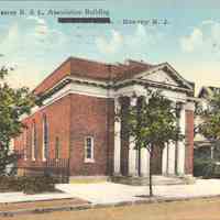 Postcard: B&L Association Building, Kearny, NJ