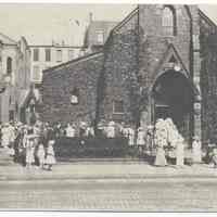 Announcement card: Trinity Church, Hoboken, N.J. ... Rally Day, Oct. 1 [1916.]