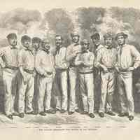          pg 660 illustration: The English Cricketeers - The Eleven of All England.
   