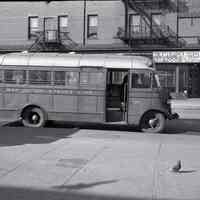          Washington Street Line bus no. 34 on Hudson Place east of River St.
   