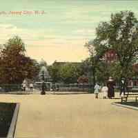 Postcard: Hamilton Park, Jersey City, NJ