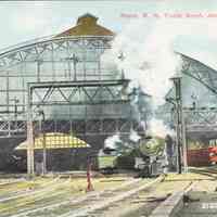 Postcard: Pennsylvania RR, Jersey City, NJ