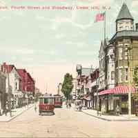 Postcard: Fourth St., Union Hill, NJ