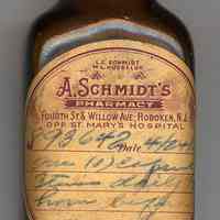 Bottle, prescription: A. Schmidt