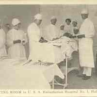 Postcard: USA Embarkation Hospital, Hoboken, NJ