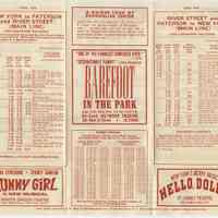         2, inside schedule: Paterson, Market Street, River Street and New York
   
