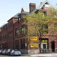          090 north (Newark St.) + west facades (River Street) Hoboken Land Building
   